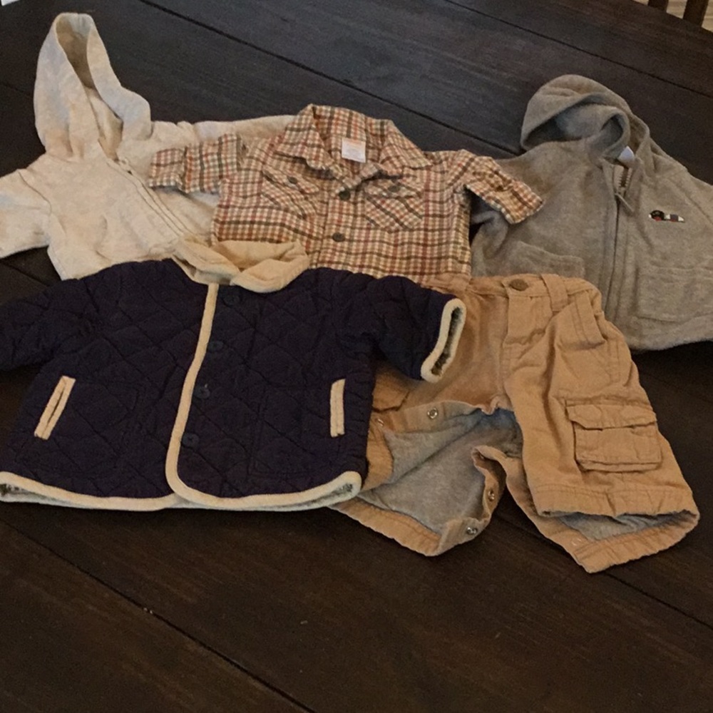 Infant boy winter bundle